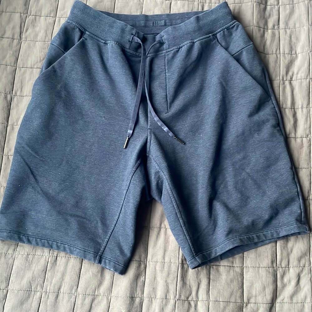 Lululemon Navy Blue Sweatshorts